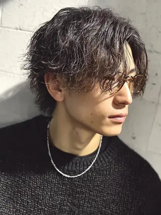 ショート 🪽men’sカット 🪽パーマ🪽丸田のヘアスタイル