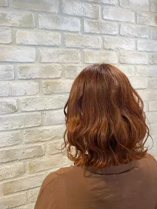 ミディアム カラー な つのヘアスタイル
