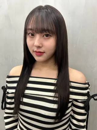 ロング カラー パーマ 似合わせカット✂︎ りょお🫧のヘアスタイル