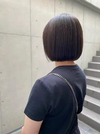 ショート カラー ✨透明感カラー✨ 🦖佐々木未来🦕のヘアスタイル