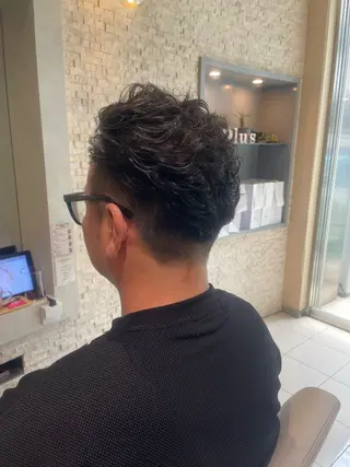 パーマ メンズ 中山 奈津希のヘアスタイル