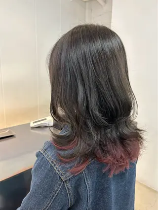 カラー YUME/綱島 /レイヤーカットのヘアスタイル