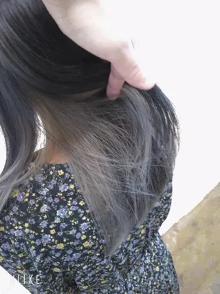 セミロング 石井辰功也 フリーランス美容師のヘアスタイル
