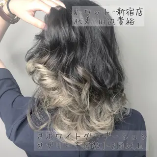 ミディアム カラー パーマ ヘアアレンジ メンズ キッズ ネイル マツエク・マツパ 🫧代表/新宿駅近/ 限定価格🫧田辺貴裕のヘアスタイル