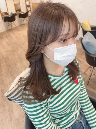ロング ✨透明感ケアカラー✨ 長野ゆきなのヘアスタイル