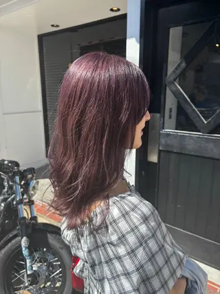 ロング カラー tender🐬 まゆかのヘアスタイル