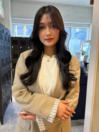 ロング SIKI yuuna レイヤーカット🪽のヘアスタイル