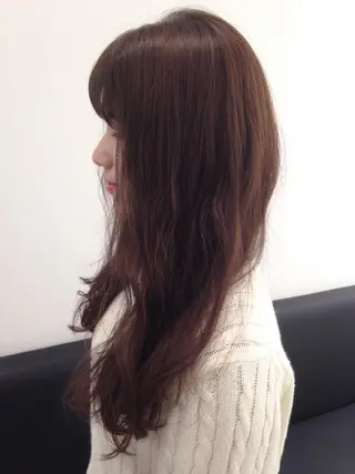 ロング カラー 瀧尻 涼のヘアスタイル