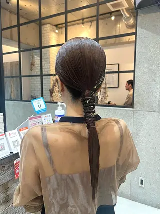 ロング ヘアアレンジ 🌿ニュアンス/髪質 改善🌿Fukudaのヘアスタイル