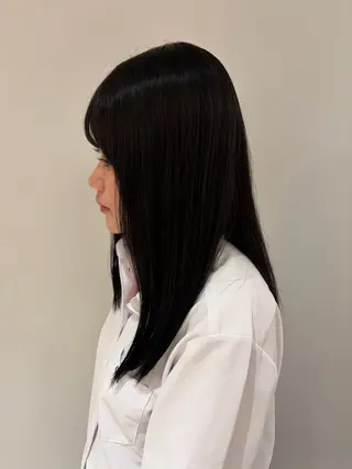 ミディアム 菊地 心のヘアスタイル