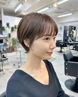 ショート ハイトーンカラー/ さらさのヘアスタイル