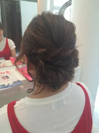 ヘアアレンジ 内藤 達也のヘアスタイル