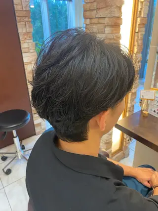 メンズ ⭐️メンズパーマ /カラー宮野翔のヘアスタイル