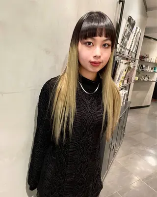 ロング カラー 優作 〜圧倒的信頼〜のヘアスタイル