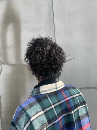 パーマ メンズ 山本  弦生のヘアスタイル