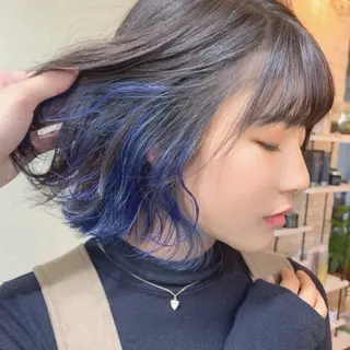 ミディアム 宇野愛華∕ パーマスタイルのヘアスタイル
