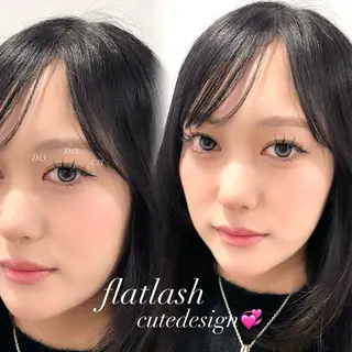 マツエク・マツパ Mell Yuuna ♡パリエク /束感のマツエク・マツパデザイン