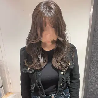 ロング カラー 韓国ヘア/ 髪質改善特化谷名勇輝のヘアスタイル