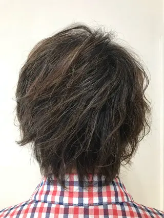 ショート カラー 横田 尚登のヘアスタイル