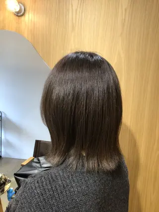 ミディアム 🧤ル ウ🧤のヘアスタイル