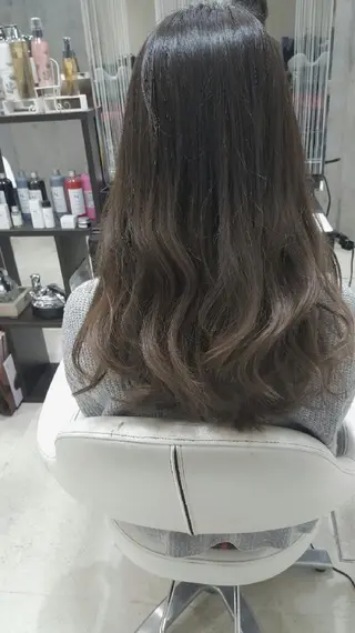 ロング 髪質改善×レイヤー 高嶋のヘアスタイル