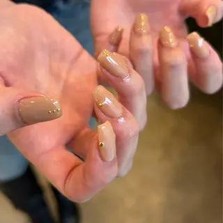 ネイル シンプルネイル Ezura Yumiのネイルデザイン