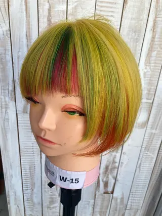 カラー 岩崎 裕司のヘアスタイル