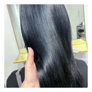 ロング カラー 縮毛矯正特別価格 /表参道/ことりのヘアスタイル