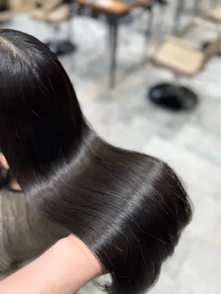 ロング カラー レイヤー/顔まわり/ 透明感カラー/れいなのヘアスタイル