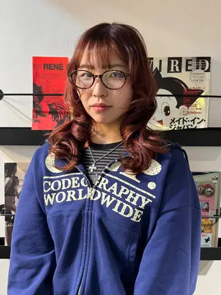 カラー 原宿ハイトーン ᕷ*.°/aimuのヘアスタイル