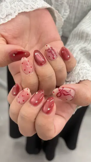 ネイル GO TODAY SHAiRE SALON 表参道colore店所属・emmi nailのネイルデザイン