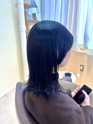 カラー 内山 あすかのヘアスタイル