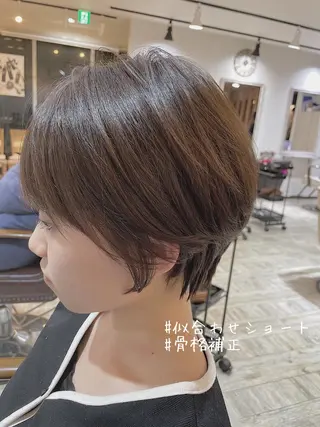 ショート カラー 桜木町/西山竜一 /大人可愛い×美髪のヘアスタイル
