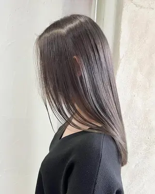 カラー ✨ブリーチなしカラー ×髪質改善✨松村 潤のヘアスタイル