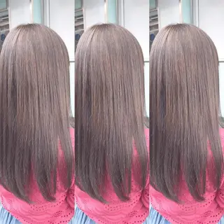 ロング カラー 青木 茂樹⭐️ 透明感カラーのヘアスタイル