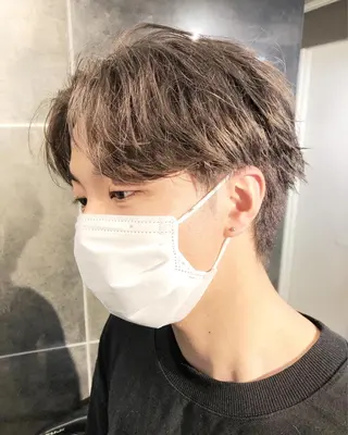 カラー ヘアアレンジ メンズ メンズ特化✂️栗原 侑也のヘアスタイル