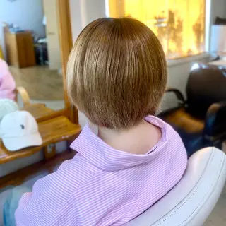 ショート カラー CRADLE Takeuchiのヘアスタイル