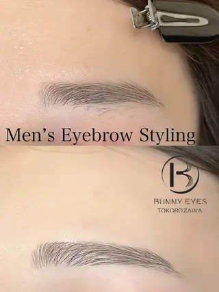 メンズ アイブロウ Bunny eyes 武久のマツエク・マツパデザイン