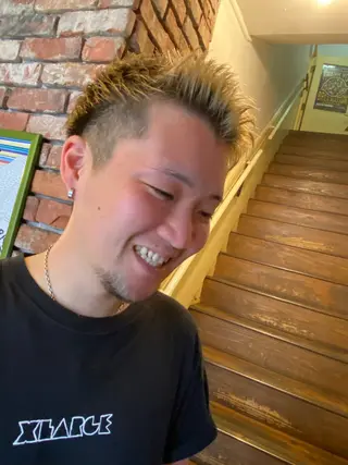 メンズ 高塩翔大 髪質改善のヘアスタイル