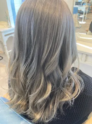 ミディアム カラー ROSSO春日部店 /髪質改善/カワムラのヘアスタイル