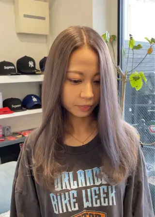カラー 🦖JIN HAIR DESIGN🦖のヘアスタイル