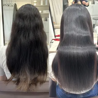 ロング EIGHT plum TOKIOリミテッドのヘアスタイル
