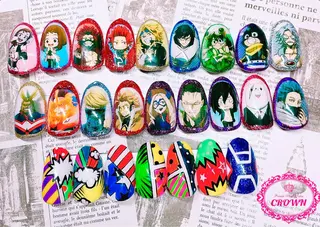 ネイル CROWN プライベートサロンのネイルデザイン