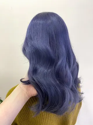 ロング カラー 服部 樹季のヘアスタイル