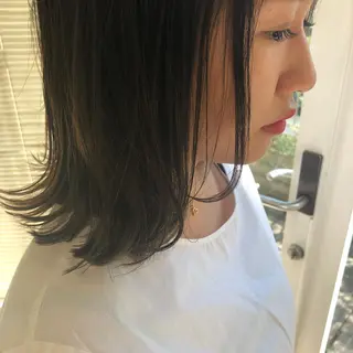 ショート カラー ヘアアレンジ マンツーマン半個室 tamuraのヘアスタイル