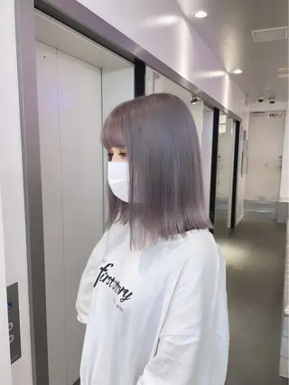 ミディアム カラー 🟧オシャレ女子多数 アツシ🟧のヘアスタイル