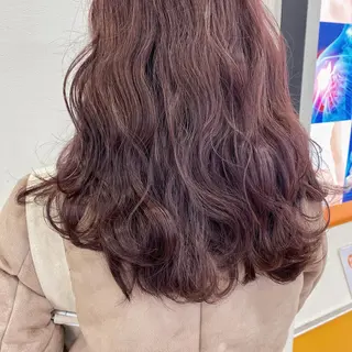 ロング メンズ縮毛矯正 ニュアンスパーマのヘアスタイル