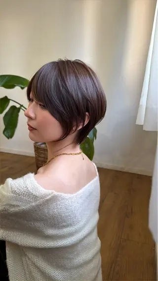 ショート 大人ショート特化/ カットモデル/表参道のヘアスタイル