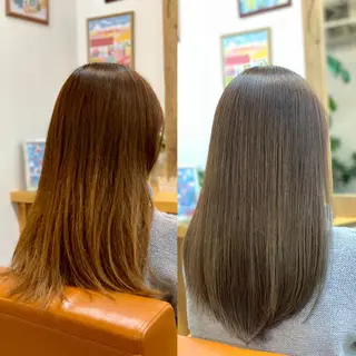 セミロング 一ノ瀬 暁のヘアスタイル