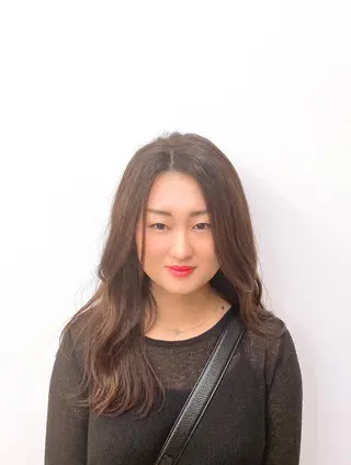 ロング カラー うる艶ヘア♡韓国好き 透明感　shotaのヘアスタイル